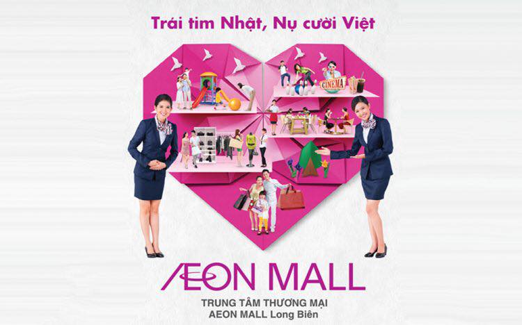 HÂN HOAN CHÀO ĐÓN QÚY KHÁCH HÀNG TẠI TRUNG TÂM THƯƠNG MẠI AEON LONG BIÊN & TÂN PHÚ